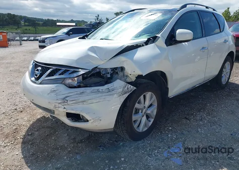 2012 Nissan Murano Sl from USA, damaged, VIN JN8AZ1MW5CW223879